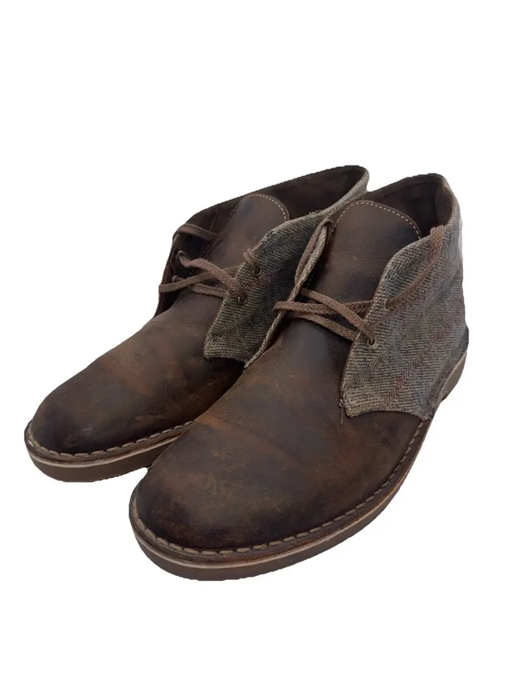 Size 9 - Men’s Clarks Collection Bootie Shoes Brown
